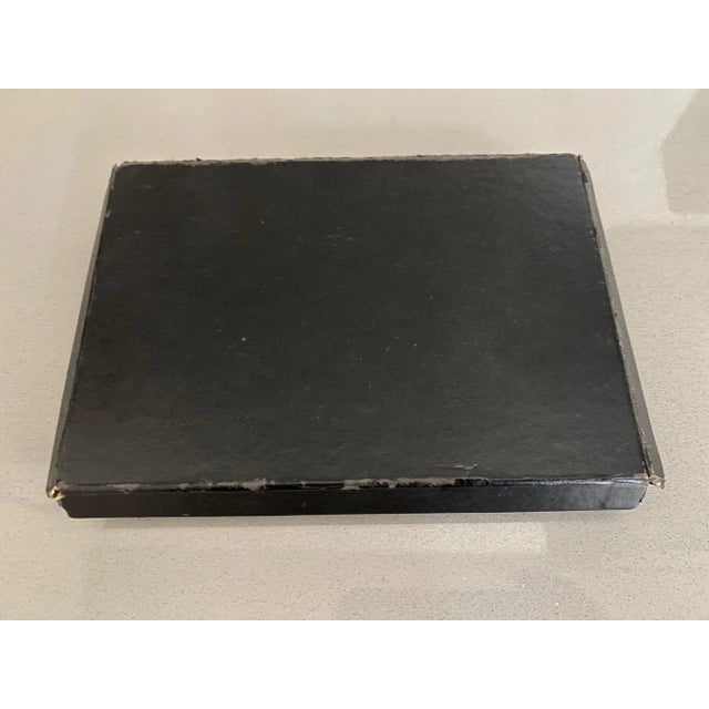 Vintage 24Kt Gold-Plated Cocktail Forks With Leaf Handles- Set of 6 For Sale - Image 9 of 10