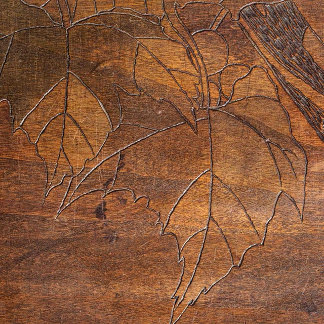 1910-1919 France Weathered Dark Oak Open Oak Bookshelf For Sale - Image 10 of 10