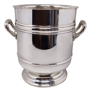 Silver-Plated Gallia Collection Sully Champagne & Ice Bucket from Christofle, 1950s