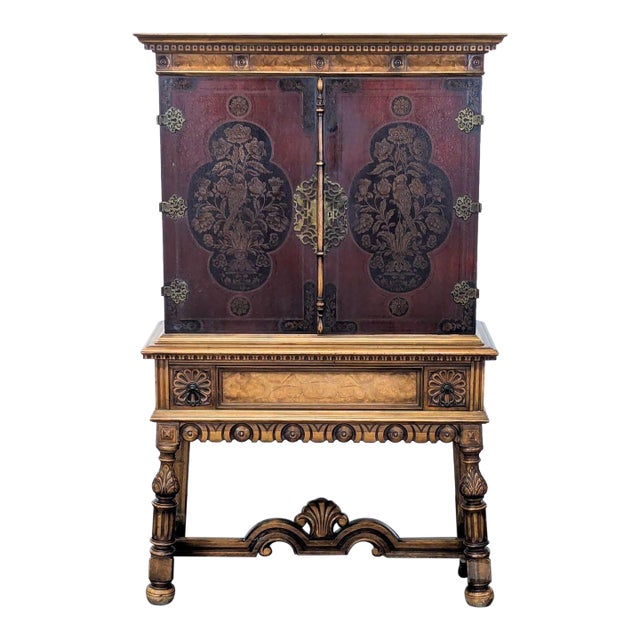 Antique Berkey & Gay Cabinet For Sale
