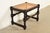 Brown Berkey & Gay Style Antique English Jacobean Carved Walnut and Cane Stool or Ottoman, Circa 1920s For Sale - Image 8 of 8