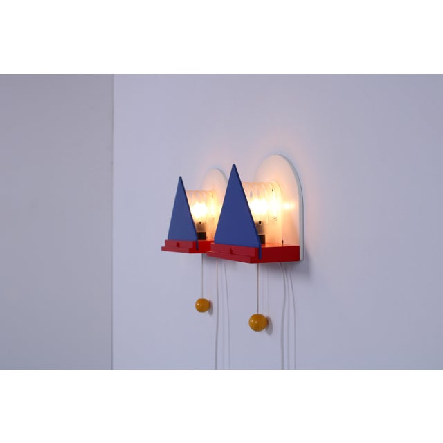 Postmodern Wall Lamps from Ikea, 1990s, Set of 2 For Sale - Image 6 of 13