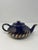 Wood & Son Arthur Wood Cobalt & Gilt Teapot | English Staffordshire, C. 1930s For Sale - Image 4 of 12
