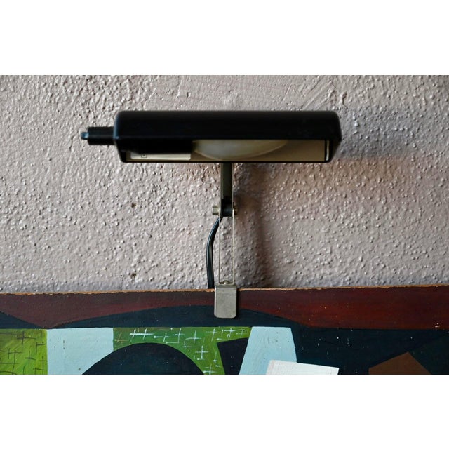 Black Vintage Piano Music Stand Lamp, West Germany, 1970s For Sale - Image 8 of 18