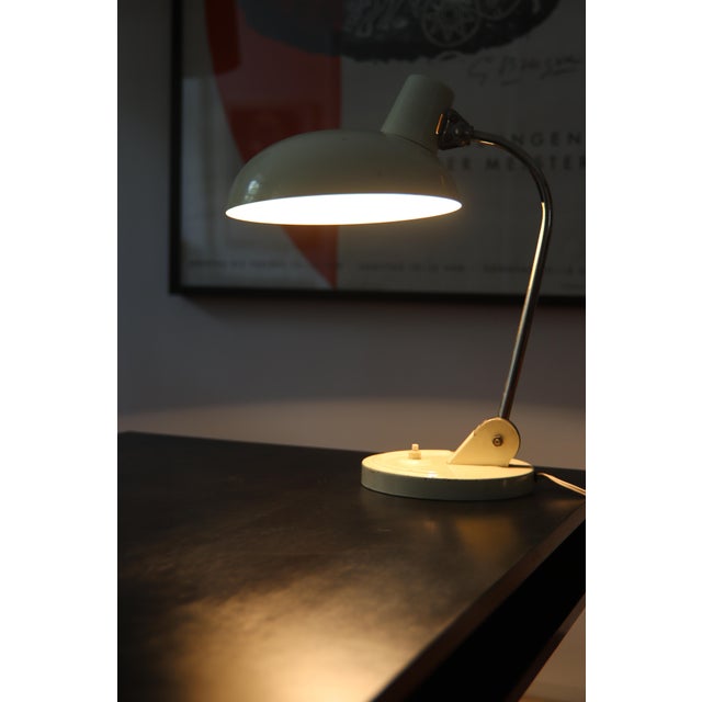 Mid-Century Modern Vintage Bauhaus Table Lamp by Christian Dell for Koranda, 1940s For Sale - Image 3 of 6