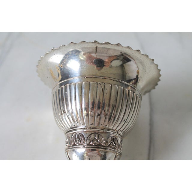 Vintage Silver Plated Vermiel Interior Wine Aerator & Funnel Tudor Rose Oenophil For Sale - Image 10 of 10