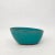 Vintage West Coast Pottery Bowl Traditional Turkish Turquoise Matte Glaze For Sale - Image 4 of 12