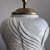 White Vintage Chapman Porcelain & Brass Swan Lamp For Sale - Image 8 of 13
