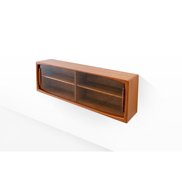 Floating Display Sideboard in Teak, 1960s For Sale - Image 6 of 6