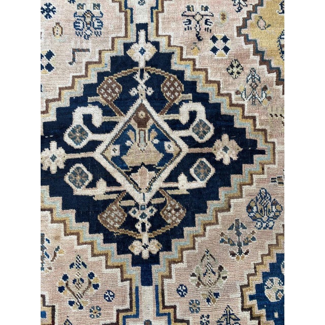 Brown Ancient Fine Caucasian Chirwan Karabagh Rug, 1890s For Sale - Image 8 of 18