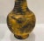Original Retail $1197, timeless Global Views Asian Modern Long Neck Gold Finished Vase, gold and black, ribbing detail,...