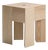 Triangle Wood Stool or Side Table by Aldo Bakker for Karakter For Sale