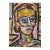 Head of a Woman | Acrylic on Canvas | Expressionist | Edward A. Davidson | 1976 For Sale