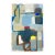 Abstraction in Blue Abstract Acrylic Painting For Sale