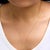 Gold Vermeil Diamond Accent Heart Pendant Necklace For Sale In New York - Image 6 of 6