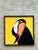 Vintage Framed Toucan Textile Art For Sale In West Palm - Image 6 of 12