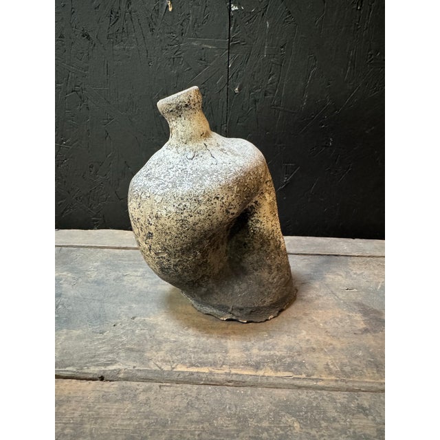 Vintage Abstract Ceramic Vase Signed. Beautiful organic shape. One of kind item. Dimensions:6.5”h x 5.5”w x 3.75”d...