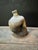 Vintage Abstract Ceramic Vase Signed. Beautiful organic shape. One of kind item. Dimensions:6.5”h x 5.5”w x 3.75”d...