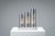 1960s Triple Column Table Lamp in Stainless Steel attributed to Goffredo Reggiani, 1960s For Sale - Image 5 of 18