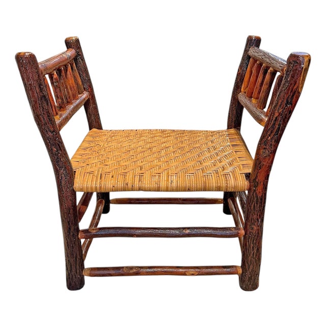 Vintage Old Hickory Bench For Sale