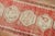 Textile Vintage Zabihi Collection Red Turkish Oushak Narrow Runner - 2'4" x 7'6" For Sale - Image 7 of 9