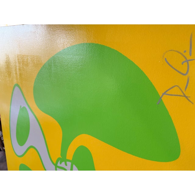 Large Abstract Pop Flower Giclée For Sale In Seattle - Image 6 of 7