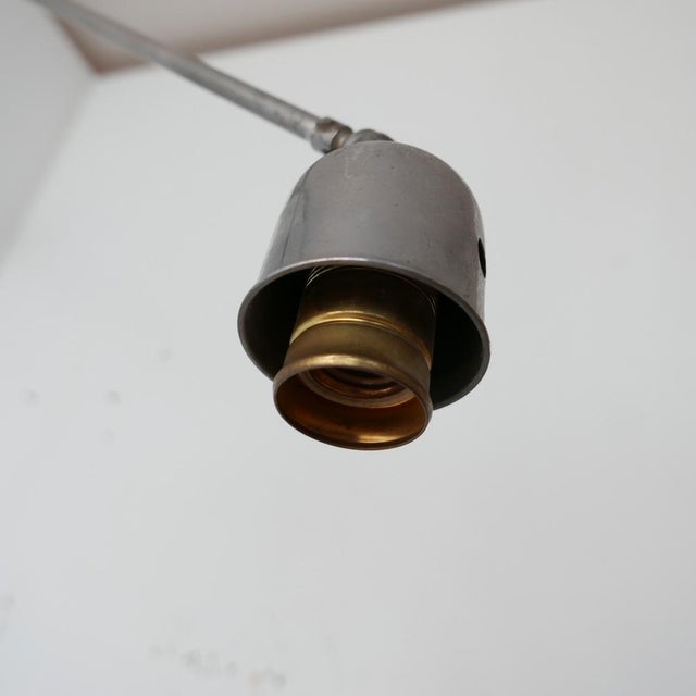 Swedish Industrial Painted Extendable Telescopic Wall Light For Sale - Image 4 of 15