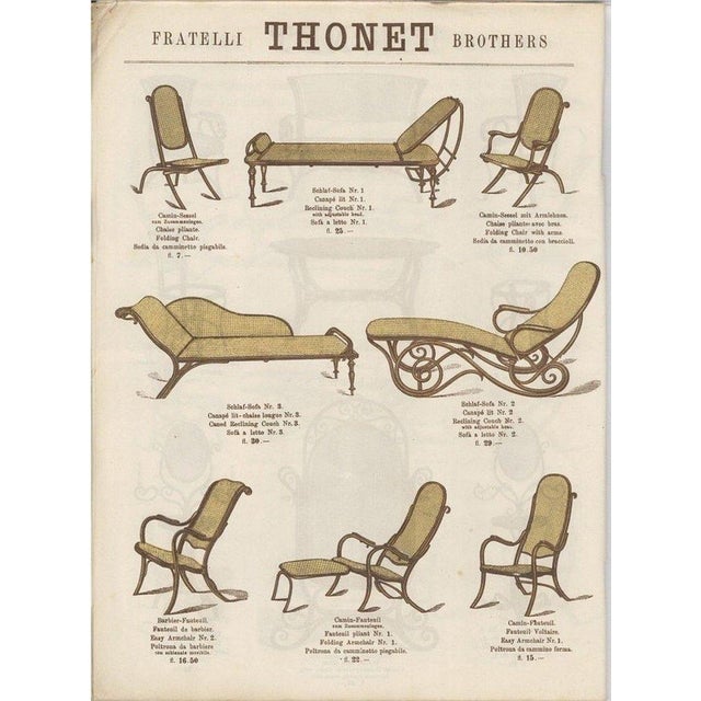 Wood Vienna Secession Bent Oak & Cane Seat Daybed Chaise Lounge Attributed to Thonet No.02 For Sale - Image 7 of 7