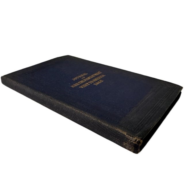 Antique 1st Ed Book: Journal of the Progress of H.R.H. The Prince of Wales through British North America 1860 This is a...