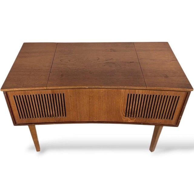 Mid-Century Modern Radiogram Sideboard For Sale - Image 4 of 9