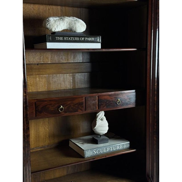 Biedermeier Mahogany Display Case, 1800s For Sale - Image 17 of 18