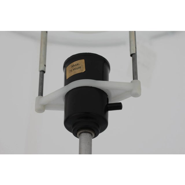 Danish Adjustable Rosewood and Steel Floor Lamp in the Style of Jo Hammerborg, 1960s For Sale - Image 9 of 11