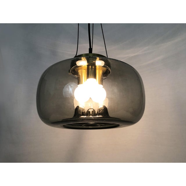 "triosonate" ceiling light by raak amsterdam, 1970 we are offering for sale a fabulous and rare "triosonate" ceiling light...