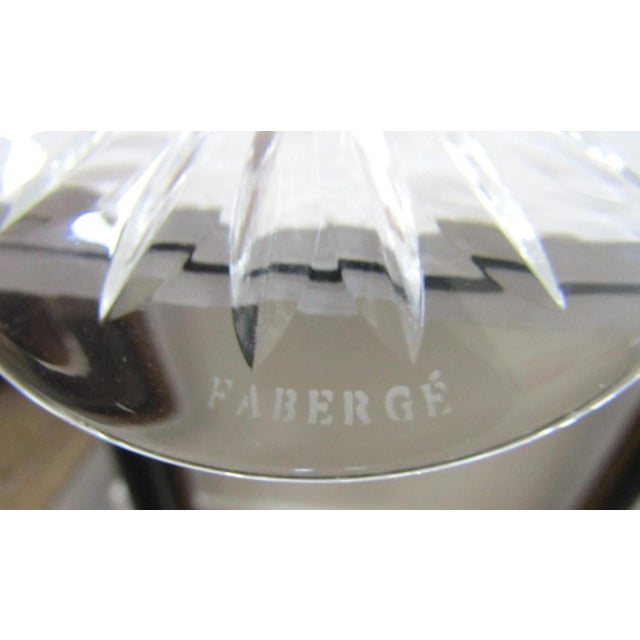 1990s Fabergé Lausanne Crystal Wine Glasses in Presentation Case - Set of Six For Sale - Image 18 of 18