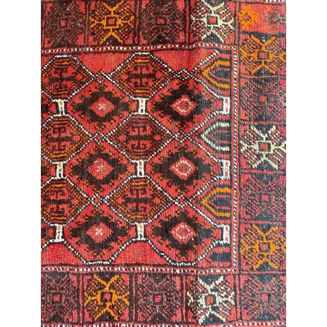1950s Turkmen Baluch Rug, 1950s For Sale - Image 5 of 18
