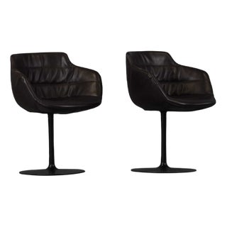 Flow Armchairs by Jean-Marie Massaud for MDF, Italy, 2000s, Set of 2 For Sale