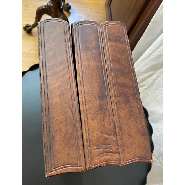 Brown 1980s Wooden Faux Books Exterior Hidden Decanter Holder For Sale - Image 8 of 12