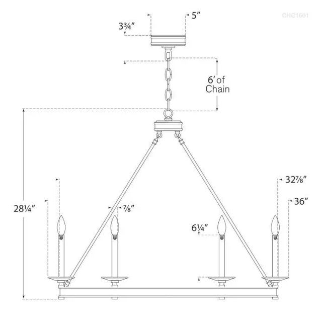 Modern Chapman & Myers for Visual Comfort Signature Launceton Ring Chandelier in Polished Nickel For Sale - Image 3 of 3