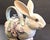 Vintage Mid-Century Modern Fitz and Floyd Large Easter Rabbit Bunny Teapot W/ Lid For Sale - Image 9 of 10