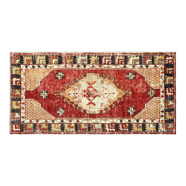 1960s Turkish Oushak Rug For Sale