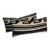Pair of Geometric Mexican Indian Bolster Pillows For Sale