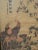 Late 19th Century Antique Oriental Birds and Flowers Scroll Painting For Sale - Image 5 of 9