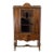 Early 20th Century Glass-Front Display Cabinet With Decorative Detailing For Sale