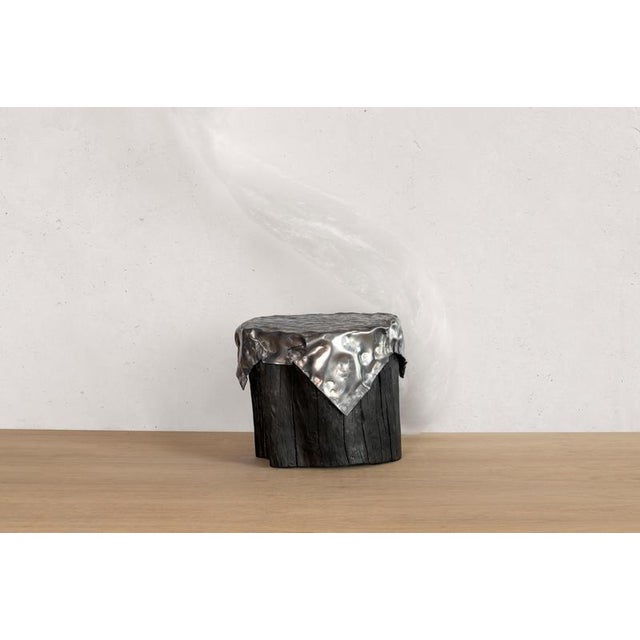 Primitif Functional Sculpture in Elm Wood by Jean-Baptiste Van Den Heede For Sale - Image 4 of 6