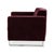 Embrace Armchair in Fabric, Chrome, Velour and Velvet in Purple, Violet and Aubergine with Manual Function by Brühl For Sale - Image 15 of 17