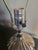 Late 20th Century Mid Century Modern Ribbed Chrome Table Lamp, For Sale - Image 11 of 12