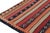 1950s Vintage Shahsavan Persian Kilim in Stripes and Geometric Patterns by Rug & Kilim For Sale - Image 5 of 7