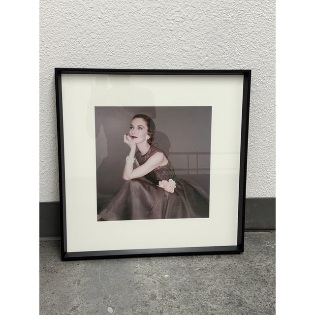 Wood Soicher Marin Clifford Coffin Glamour Magazine Photograph, Framed For Sale - Image 7 of 12