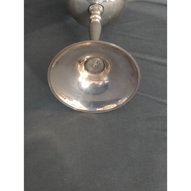 Vintage Silver-plated Goblet 3.5 x 7.5in. In very good condition with no dents and no scratches, and only minor signs of...