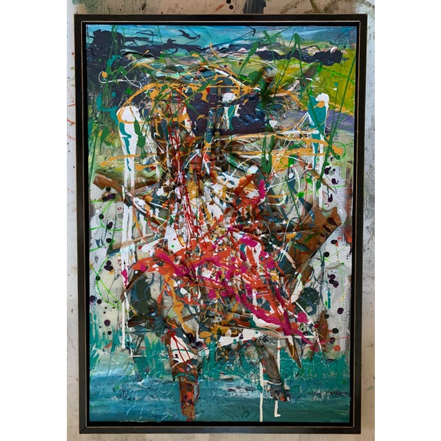 Abstract "Victory", Contemporary, Abstract, Mixed Media Painting, Nature Art For Sale - Image 3 of 8